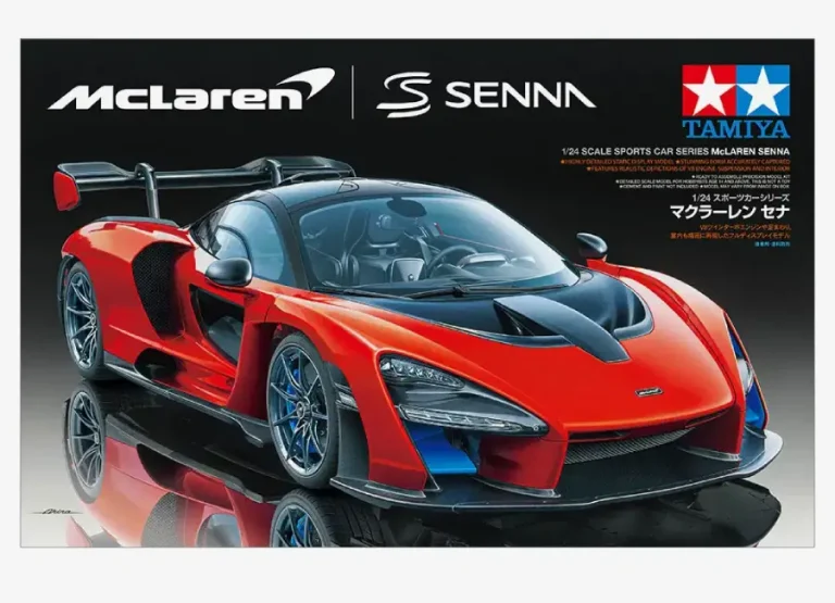 2018 McLaren Senna 1/24 მასშტაბის პლასტმასის ასაწყობი მოდელი